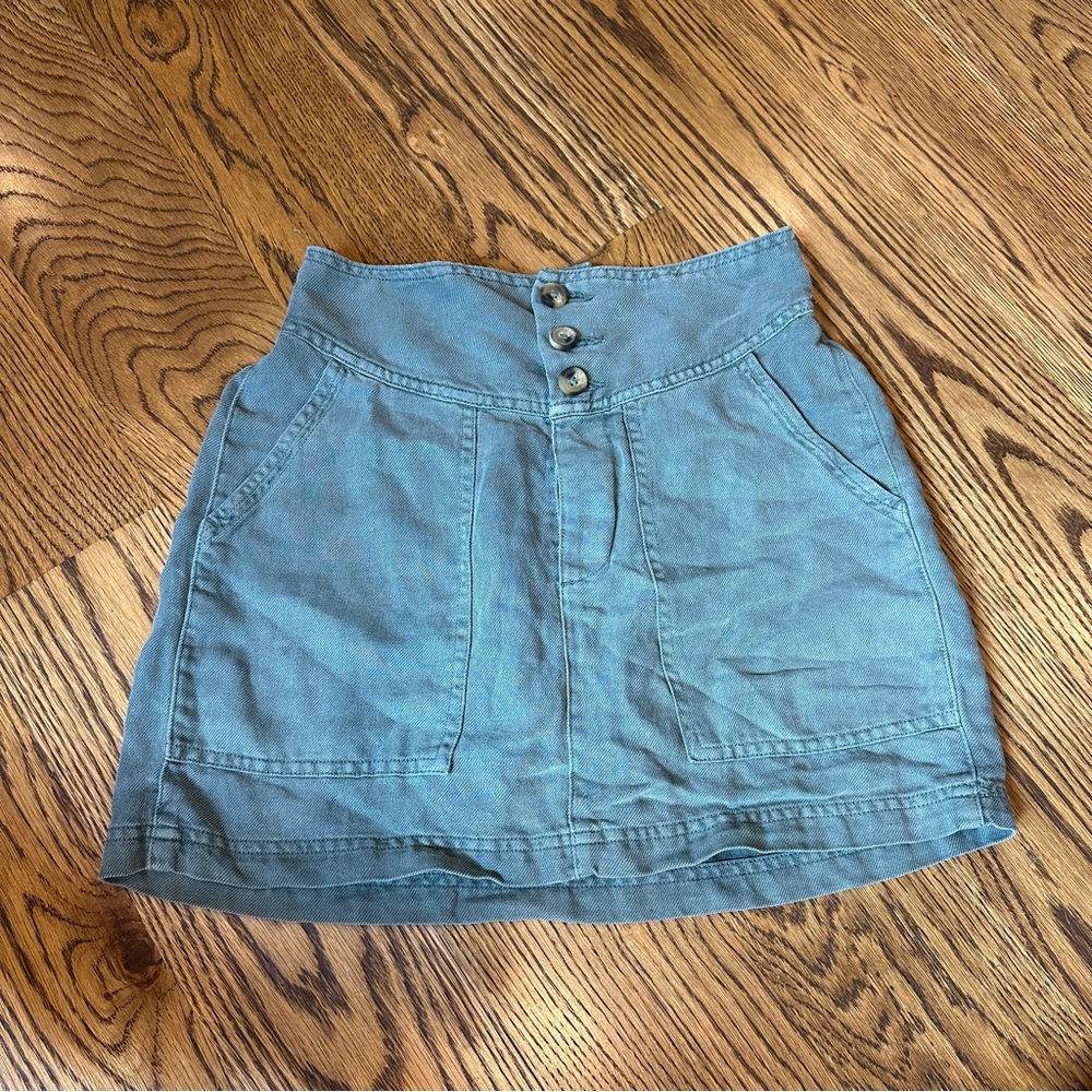 Aerie green skirt size XS